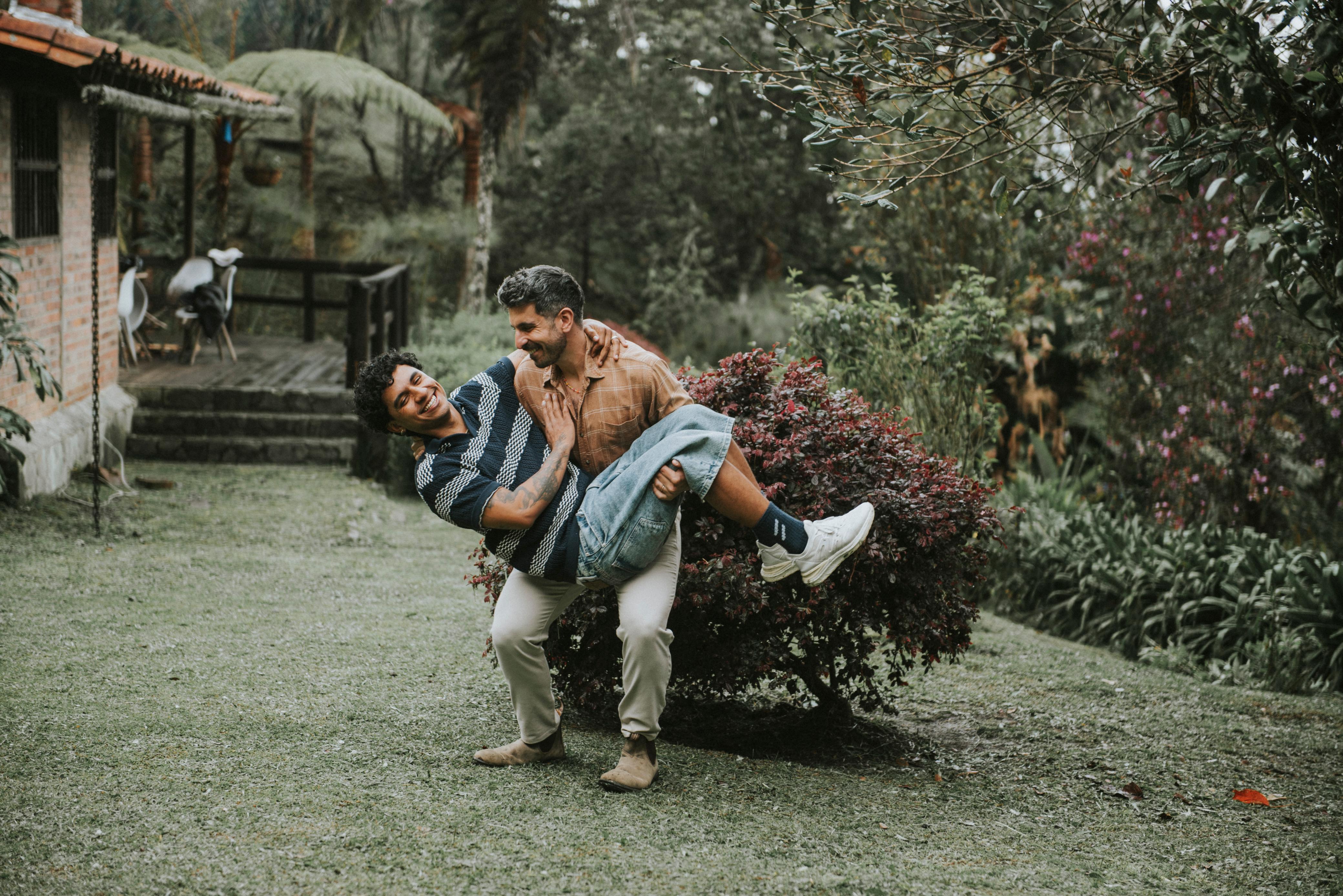 In the garden